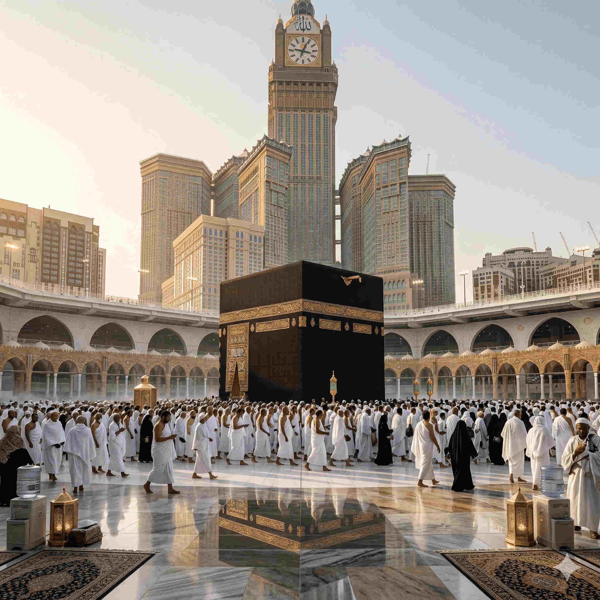 Suasana Masjidil Haram Ka'bah